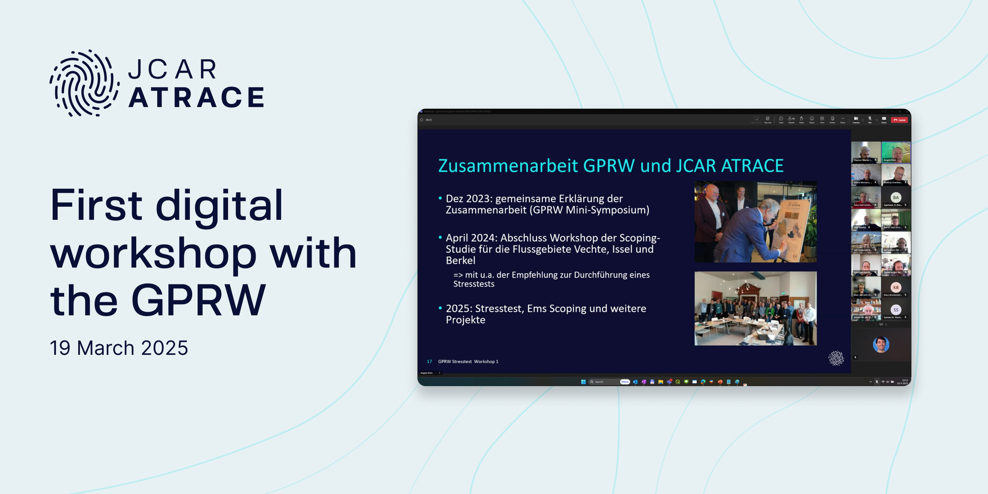 Collaboration Across Borders: The First Workshop with the GPRW | JCAR ...